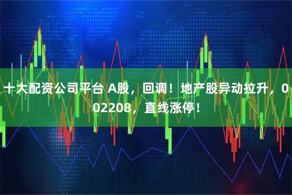 十大配资公司平台 A股，回调！地产股异动拉升，002208，直线涨停！